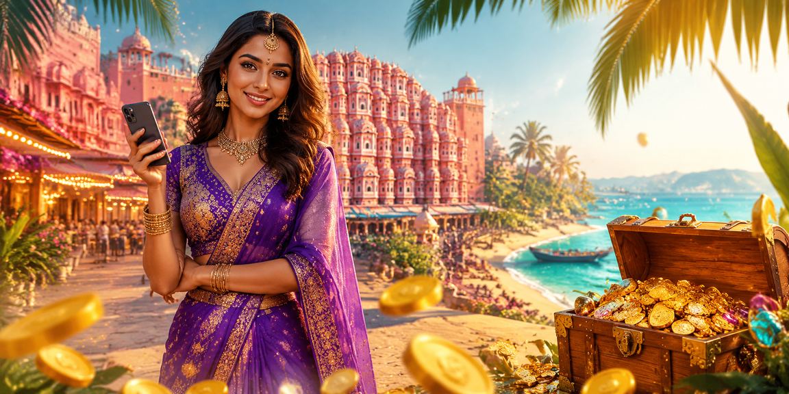 Scenic casino app experience with beach view at Jaipur